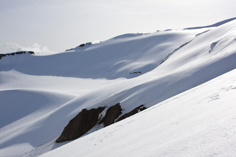 Sun And Shadow On The Nisqually Glacier